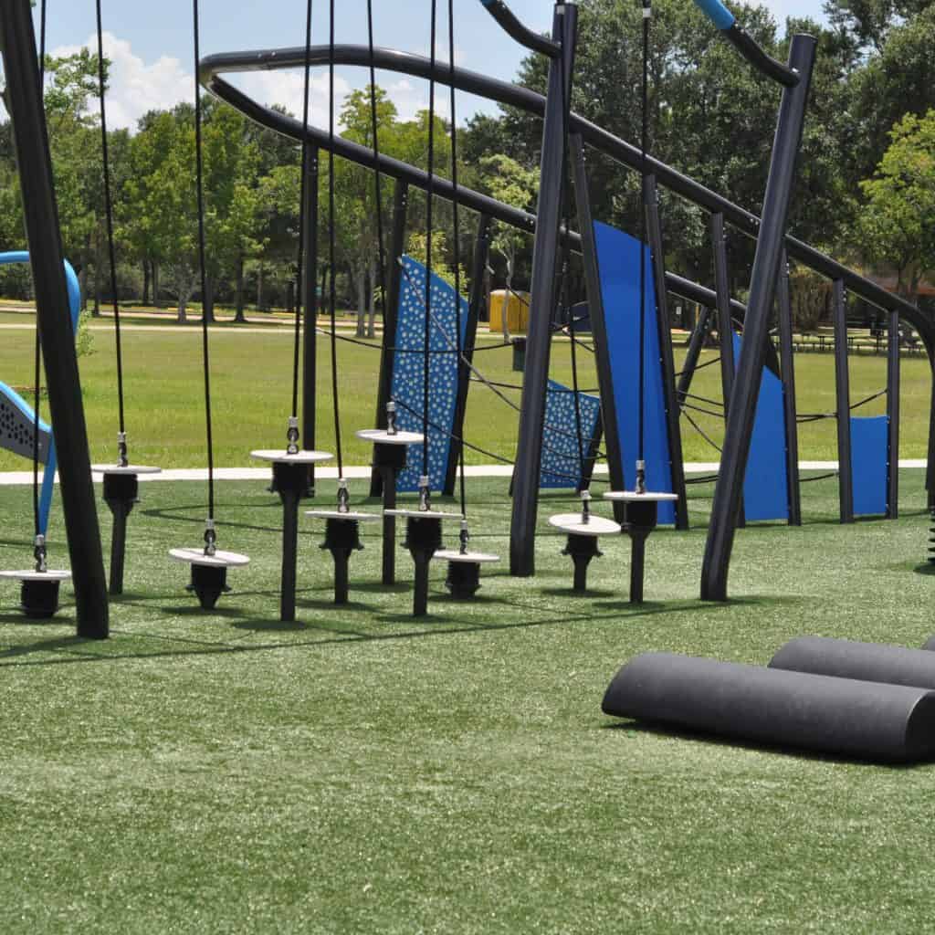 Houston Ninja Warrior Course... Run it at Tom Bass Park