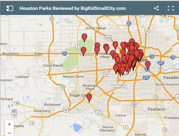 Houston Parks: Citywide Map, Pictures & Parent Reviews – JillBJarvis.com