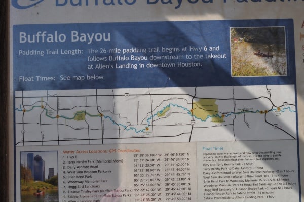 Briarbend Buffalo Bayou Map