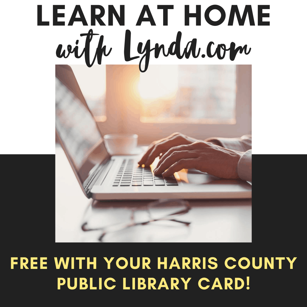 Lynda Is Free Thanks To The Harris County Public Library 