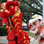 Lion Dance for Lunar New Year