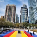 Outdoor Roller Rink at Discovery Green