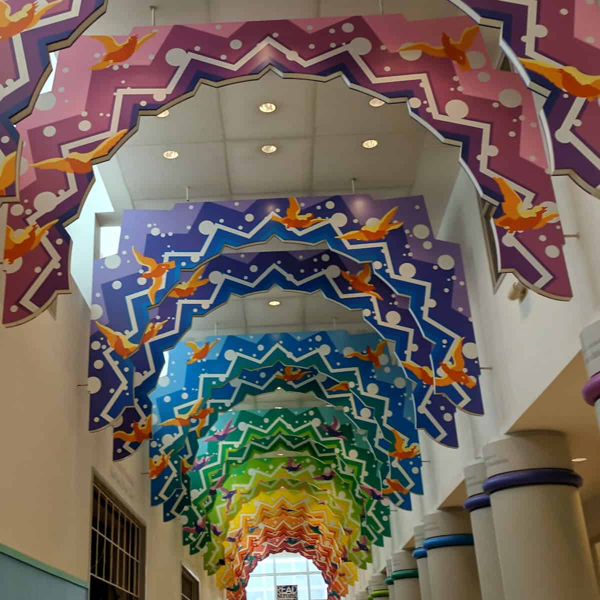 Main hallway at the Children's Museum of Houston